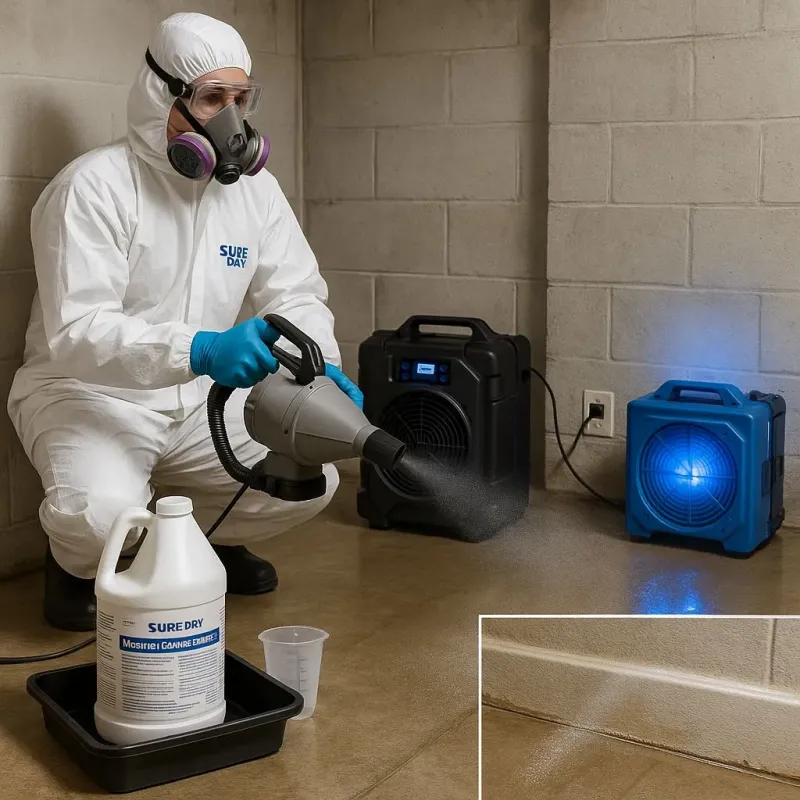 Sanitization and Odor Removal process in Linganore, MD