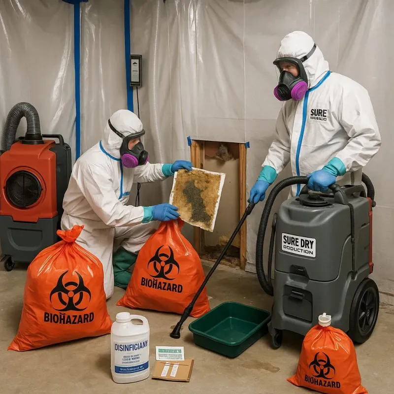 Contaminated Water Handling Protocols process in Linganore, MD