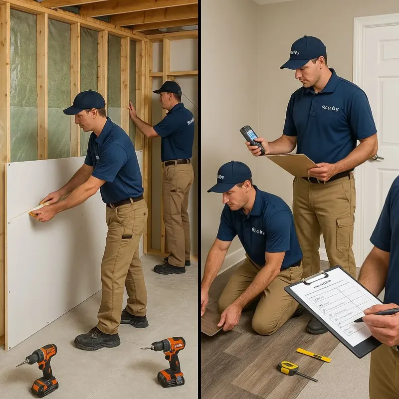 Repairs and Reconstruction process in Linganore, MD